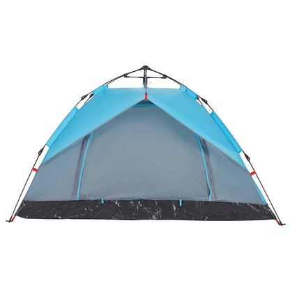 Kuppel-Campingzelt 2 Personen Weiß Verdunkelt Quick Release