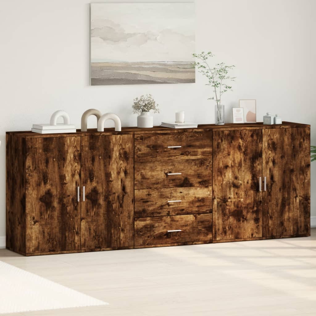 Sideboards 3 Stk. Holzwerkstoff