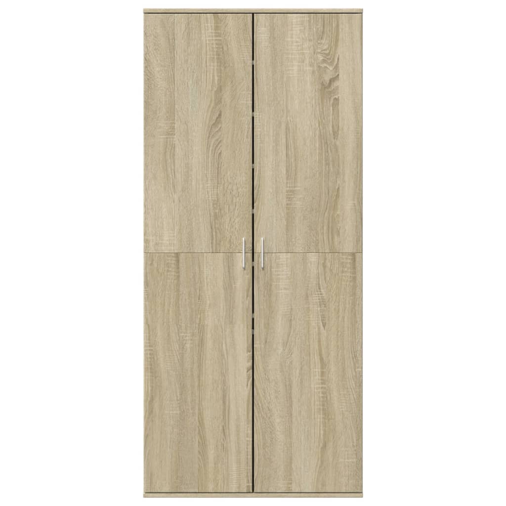 Schuhschrank Weiß 80×39×178 cm Holzwerkstoff