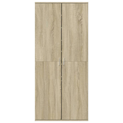 Schuhschrank Weiß 80×39×178 cm Holzwerkstoff