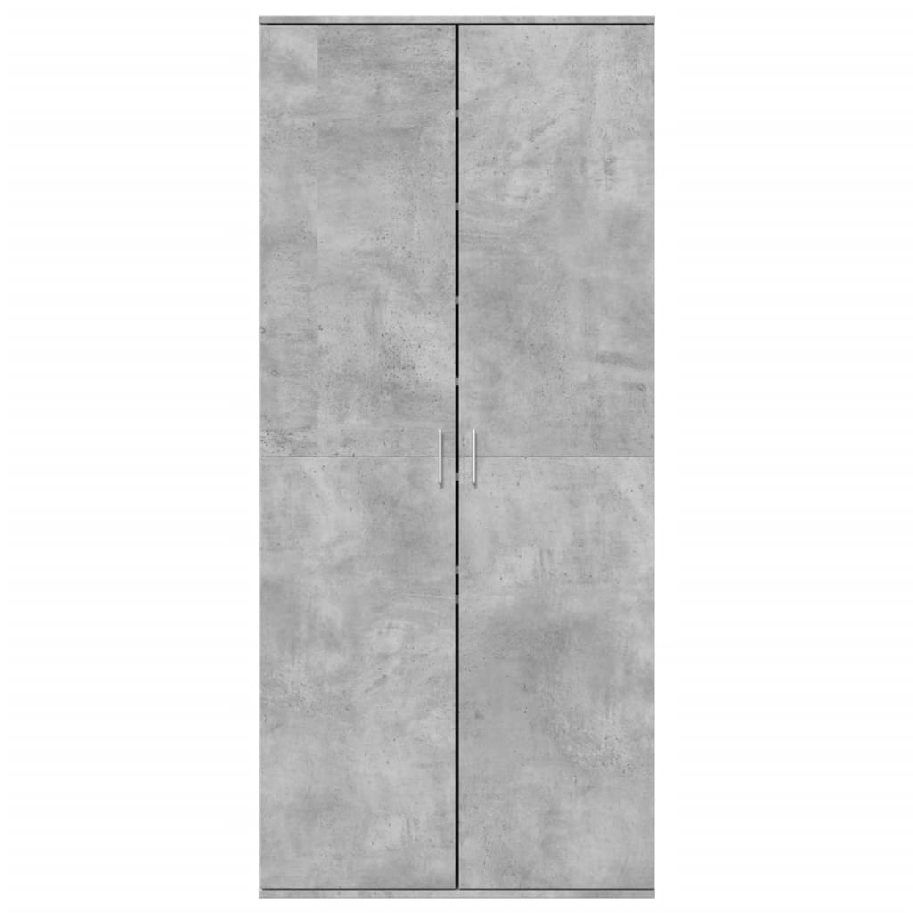 Schuhschrank Weiß 80×39×178 cm Holzwerkstoff