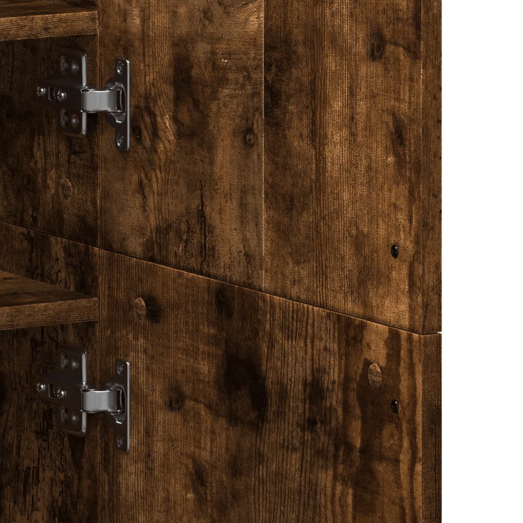 Schuhschrank Weiß 80×39×178 cm Holzwerkstoff
