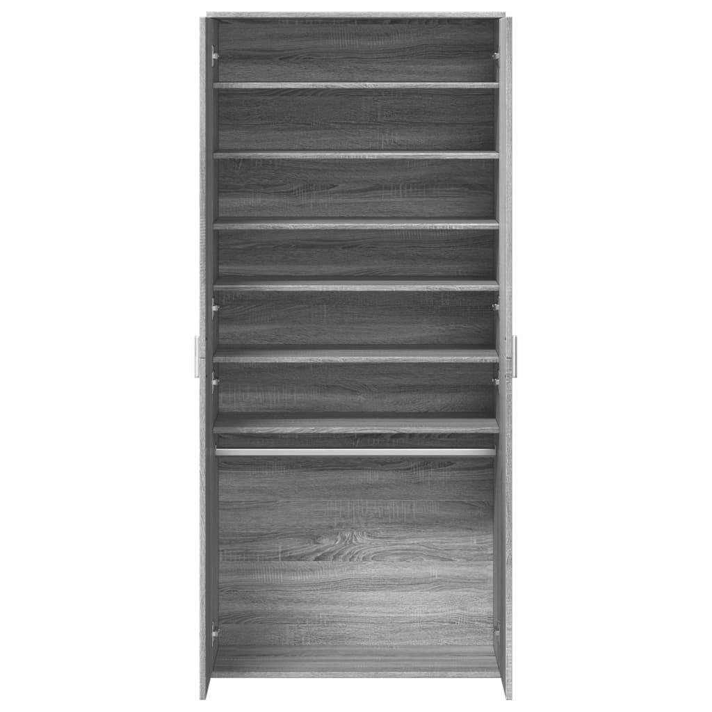 Schuhschrank Weiß 80×39×178 cm Holzwerkstoff
