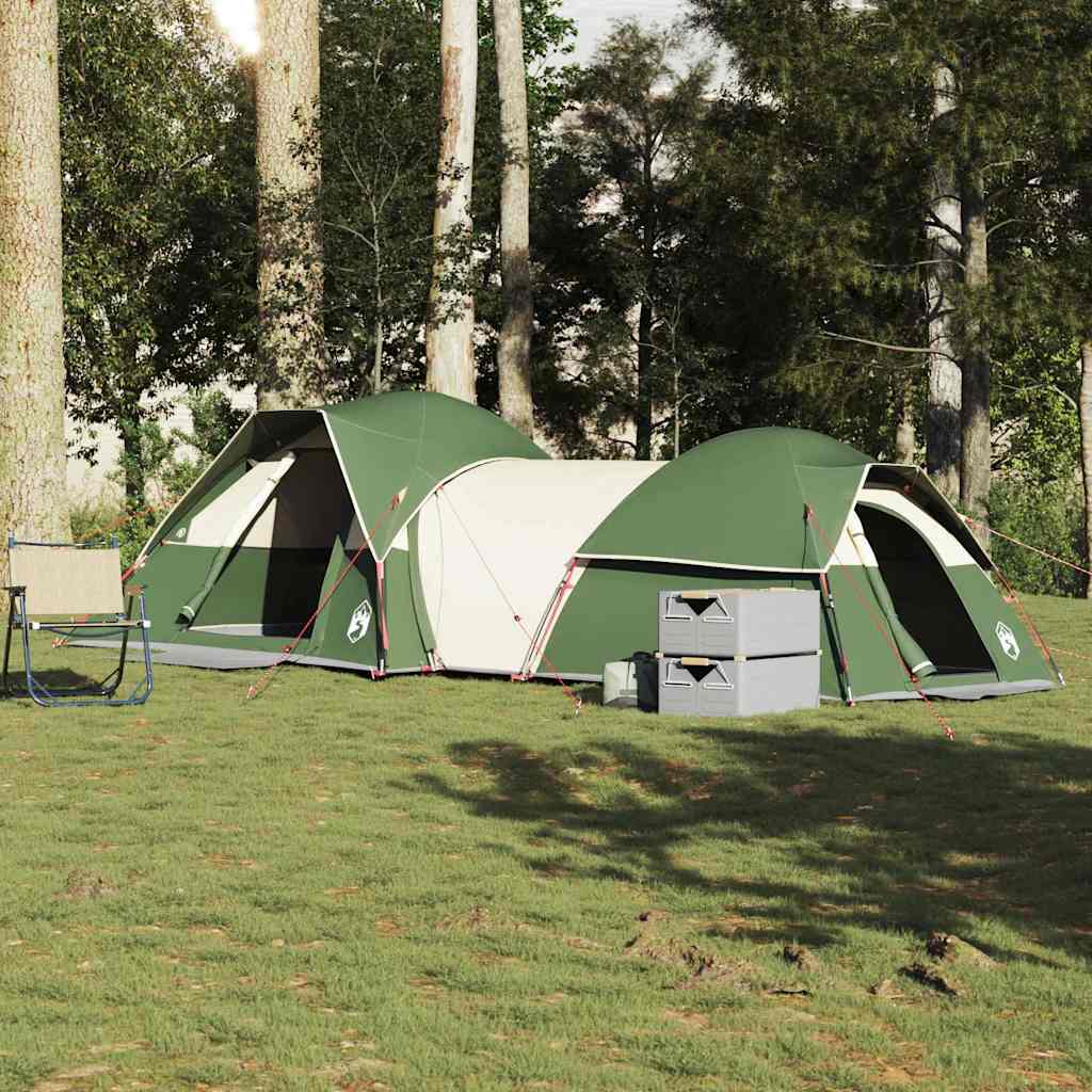 Campingzelt 5 Personen Weiß Verdunkelungsstoff Wasserdicht