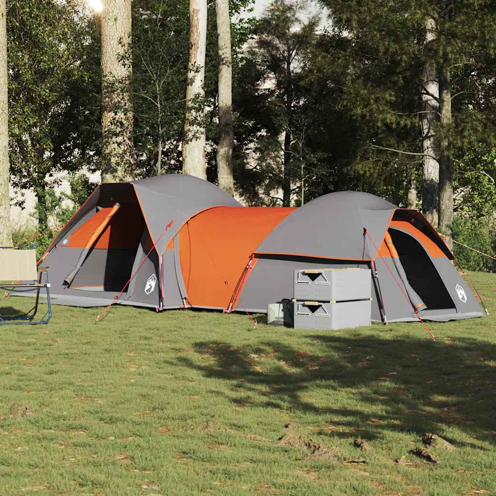Campingzelt 5 Personen Weiß Verdunkelungsstoff Wasserdicht