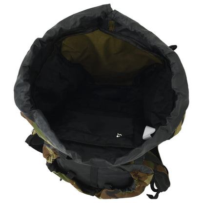 Wanderrucksack Kamelbraun Tarnfarben 60 L Oxford-Gewebe