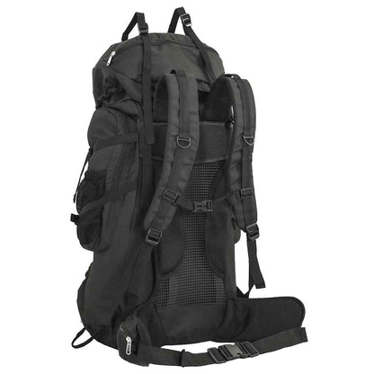 Wanderrucksack Khaki 80 L Oxford-Gewebe