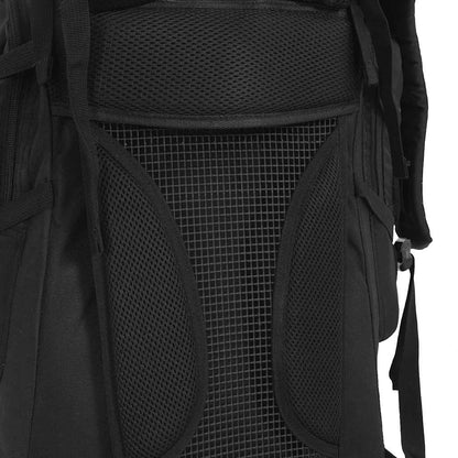 Wanderrucksack Khaki 80 L Oxford-Gewebe
