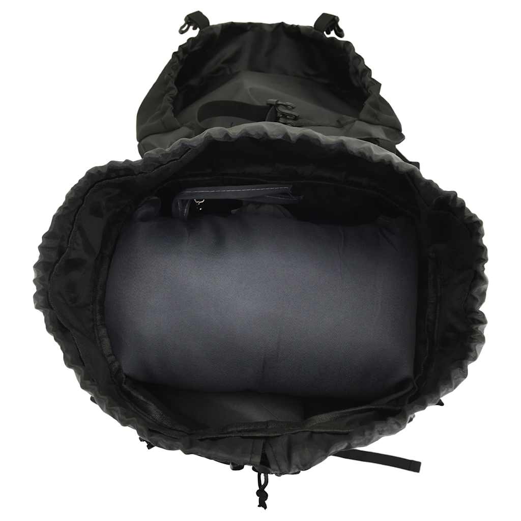 Wanderrucksack Khaki 80 L Oxford-Gewebe