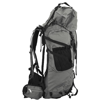 Wanderrucksack Khaki 80 L Oxford-Gewebe