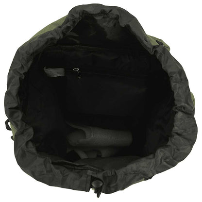 Wanderrucksack Khaki 80 L Oxford-Gewebe