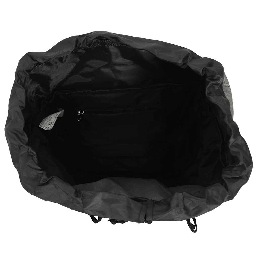 Wanderrucksack Schwarz 100 L Oxford-Gewebe