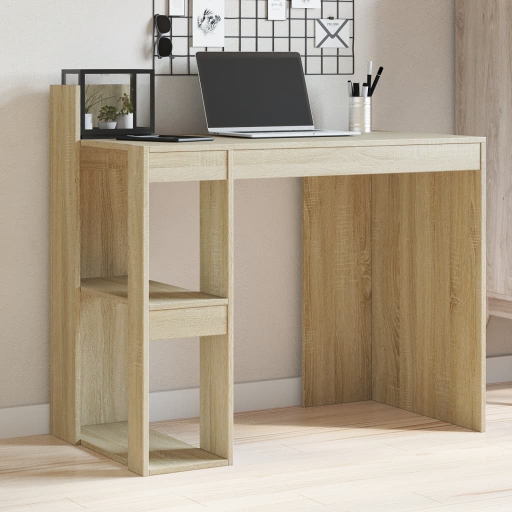 Schreibtisch Weiß 103,5x56,5x94 cm Holzwerkstoff