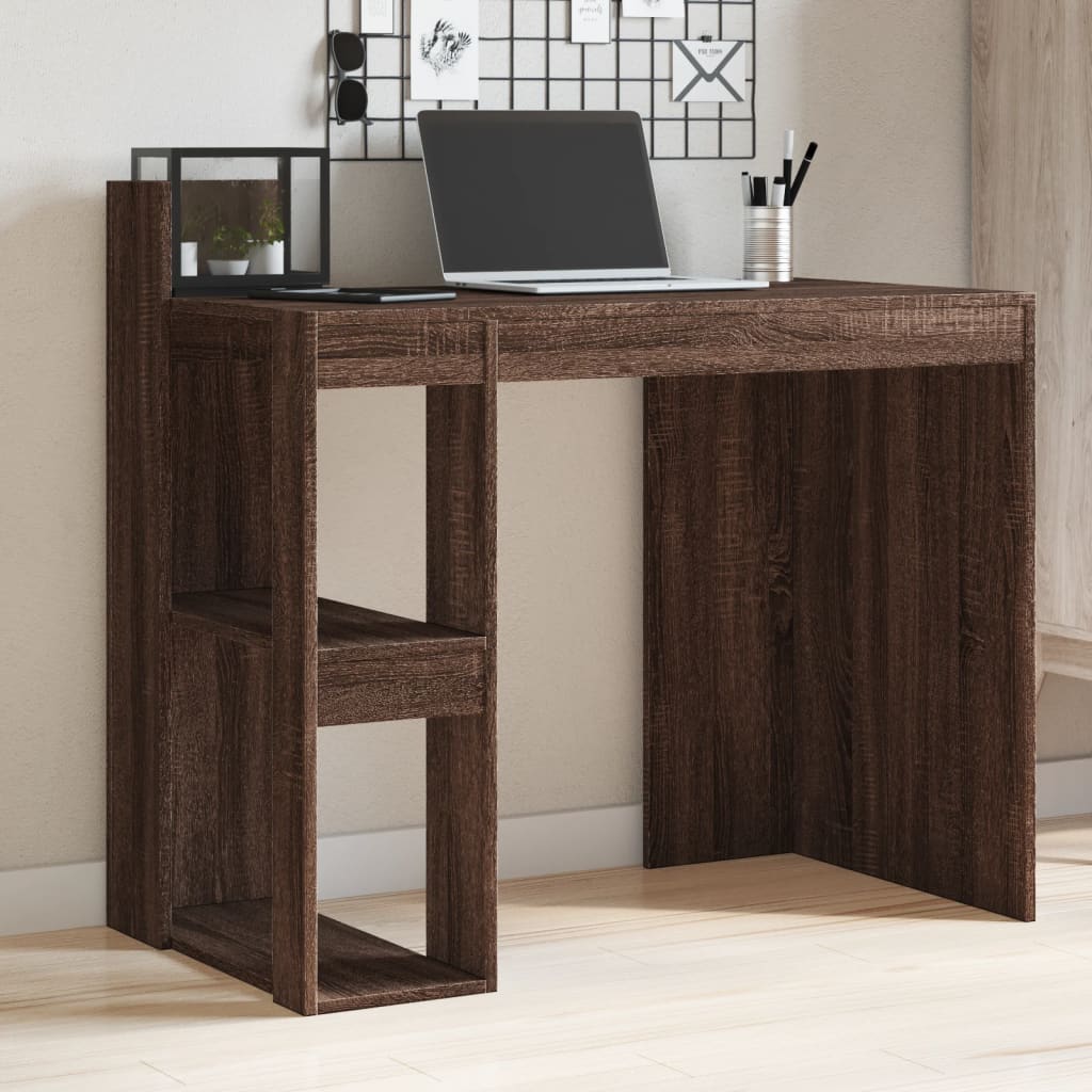 Schreibtisch Weiß 103,5x56,5x94 cm Holzwerkstoff