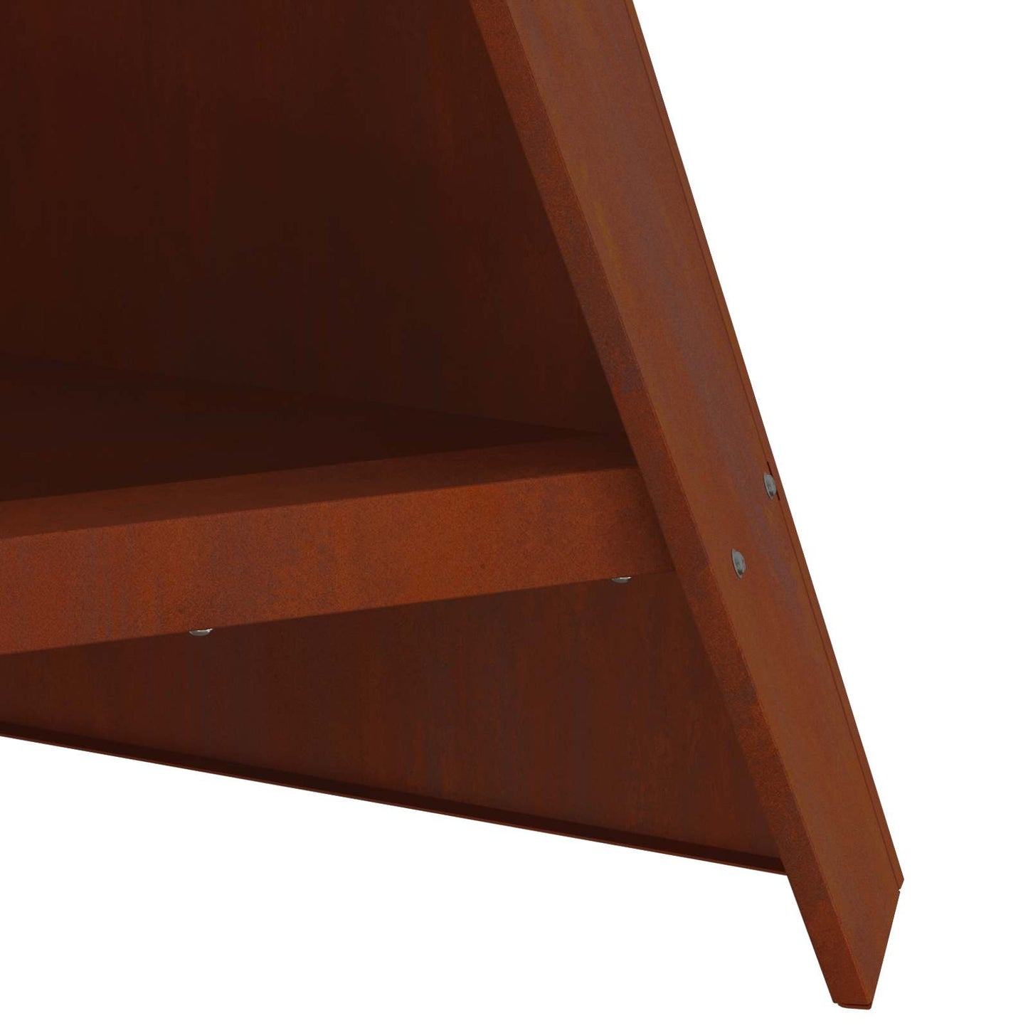 Feuerstelle Schwarz 58 x 40 x 100 cm Stahl