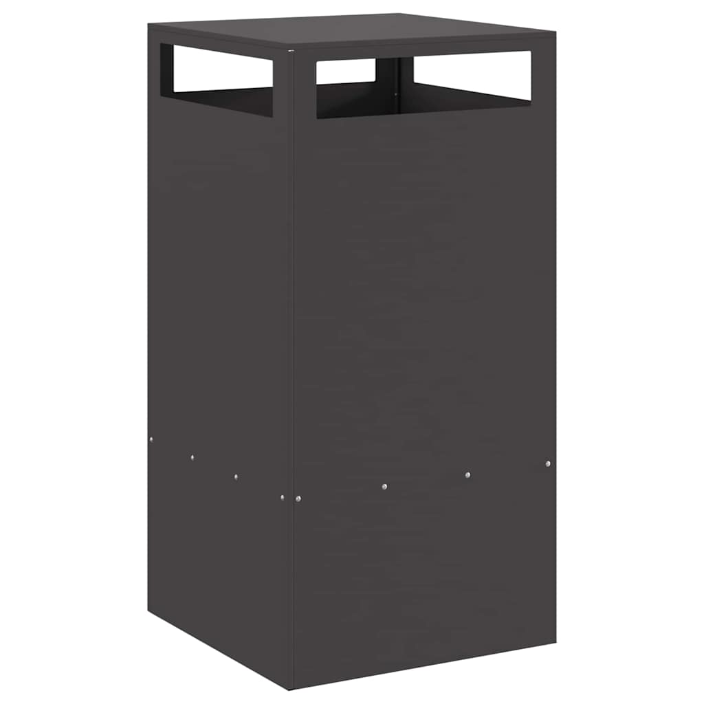 Feuerstelle Schwarz 35 x 35 x 100 cm Stahl