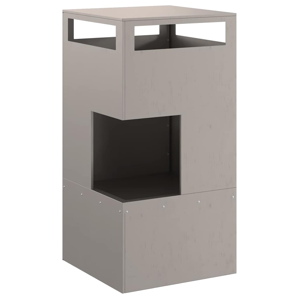 Feuerstelle Schwarz 35 x 35 x 100 cm Stahl