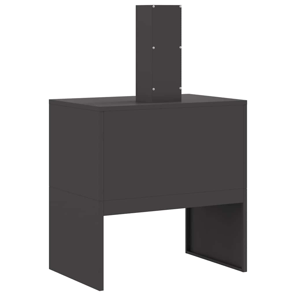 Feuerstelle Schwarz 60 x 40 x 96 cm Stahl