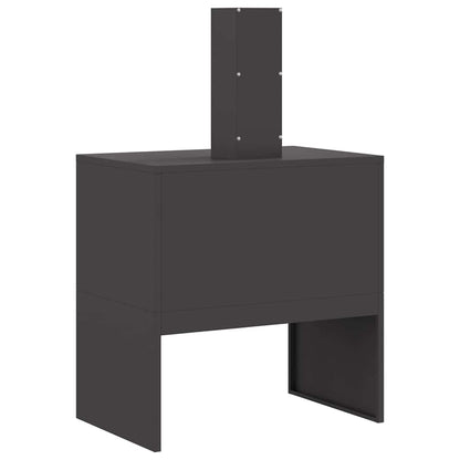 Feuerstelle Schwarz 60 x 40 x 96 cm Stahl