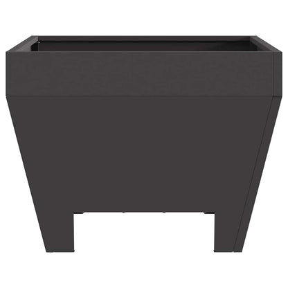 Feuerstelle Schwarz 50 x 50 x 38 cm Stahl