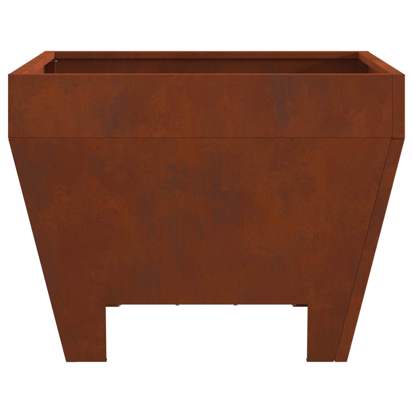 Feuerstelle Schwarz 50 x 50 x 38 cm Stahl