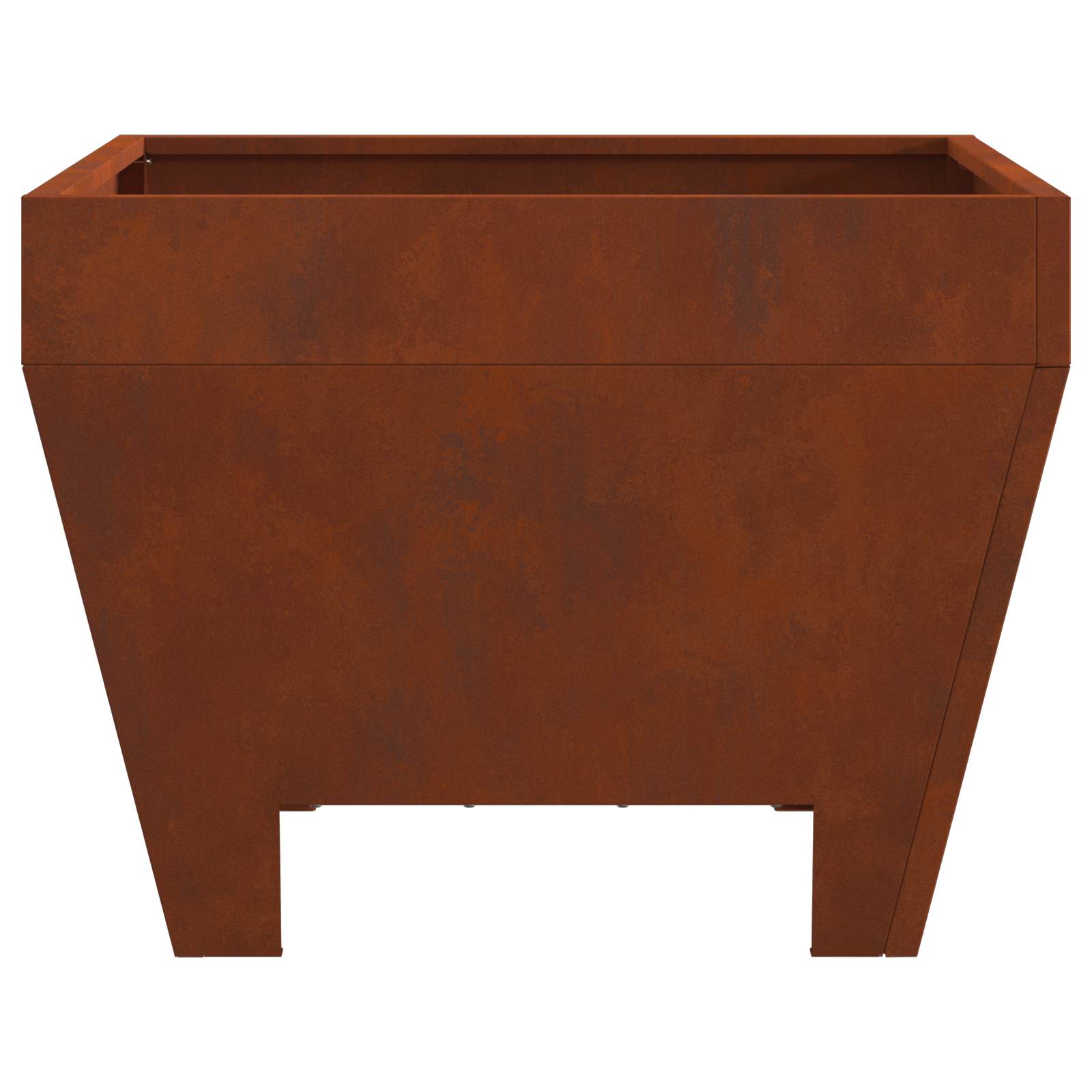 Feuerstelle Schwarz 50 x 50 x 38 cm Stahl