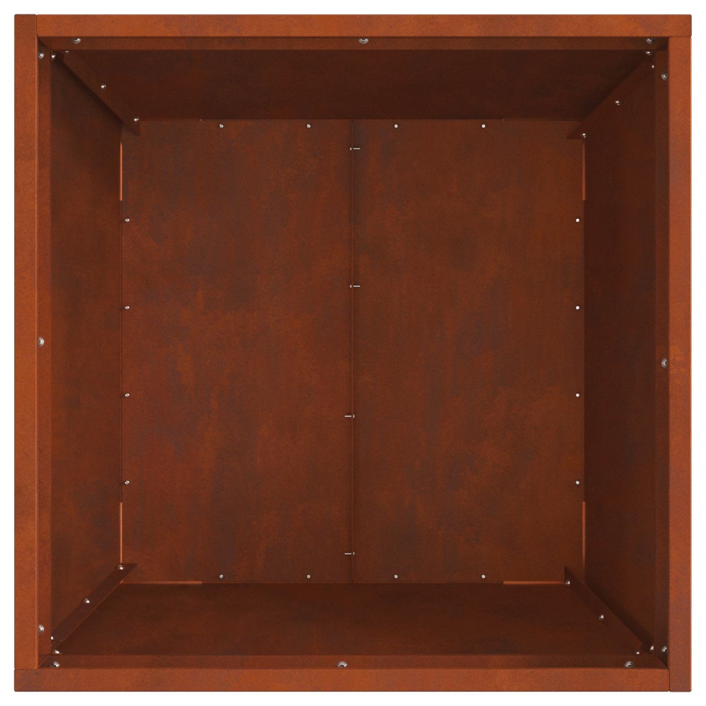 Feuerstelle Schwarz 50 x 50 x 38 cm Stahl