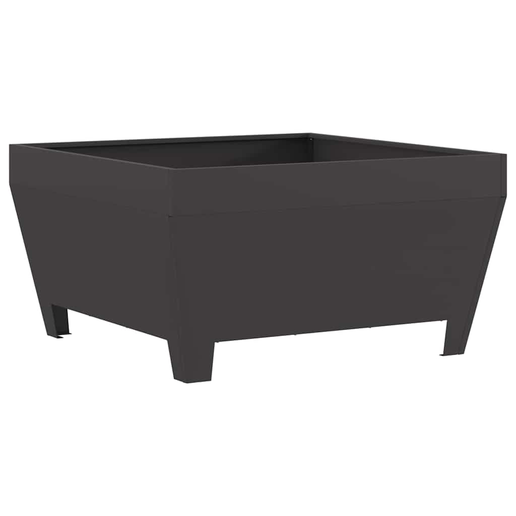 Feuerstelle Schwarz 50 x 50 x 38 cm Stahl