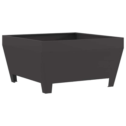 Feuerstelle Schwarz 50 x 50 x 38 cm Stahl
