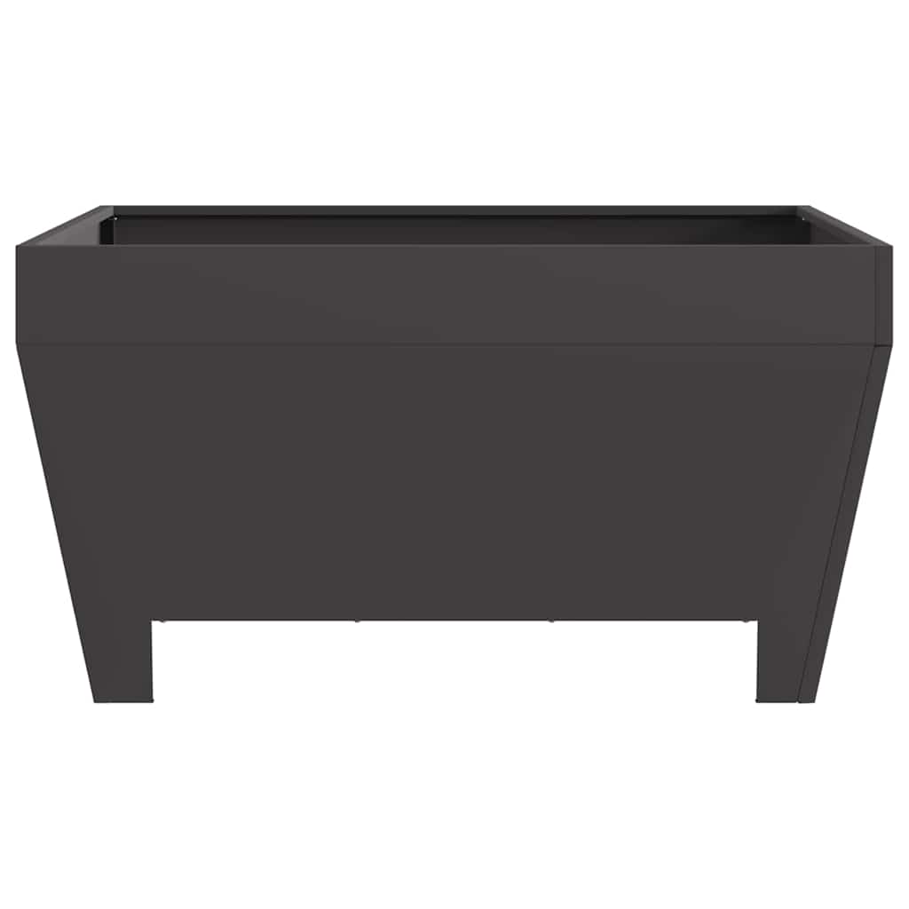 Feuerstelle Schwarz 50 x 50 x 38 cm Stahl