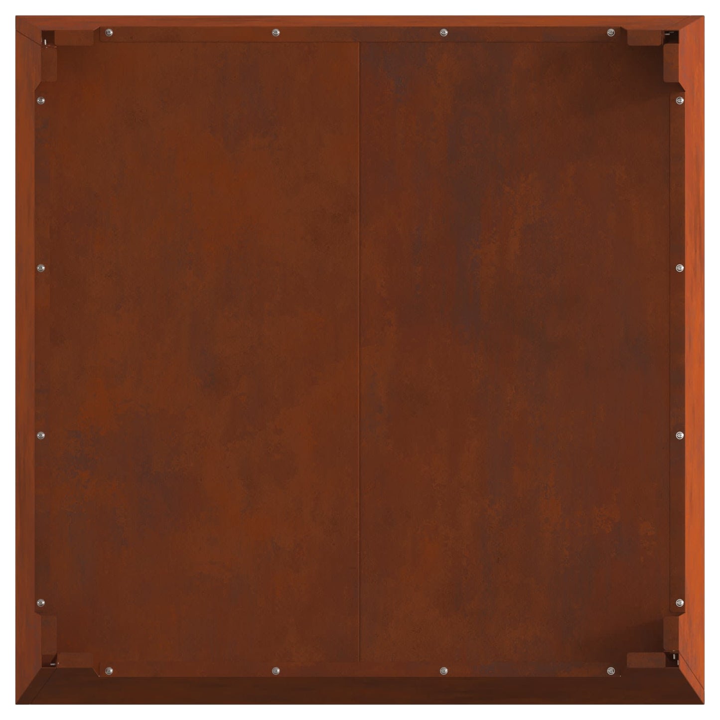 Feuerstelle Schwarz 50 x 50 x 38 cm Stahl