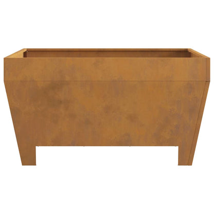 Feuerstelle Schwarz 50 x 50 x 38 cm Stahl