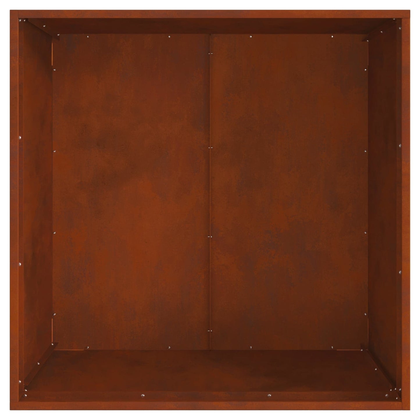 Feuerstelle Schwarz 50 x 50 x 38 cm Stahl
