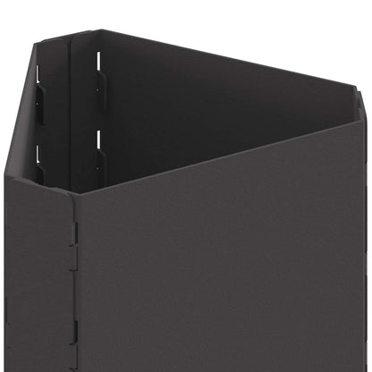Feuerstelle Schwarz 50 x 43 x 52 cm Stahl