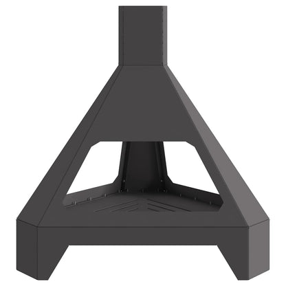 Feuerstelle Schwarz 50 x 43 x 52 cm Stahl