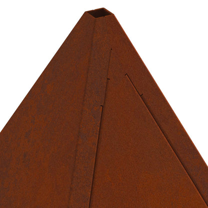 Feuerstelle Schwarz 50 x 50 x 51 cm Stahl