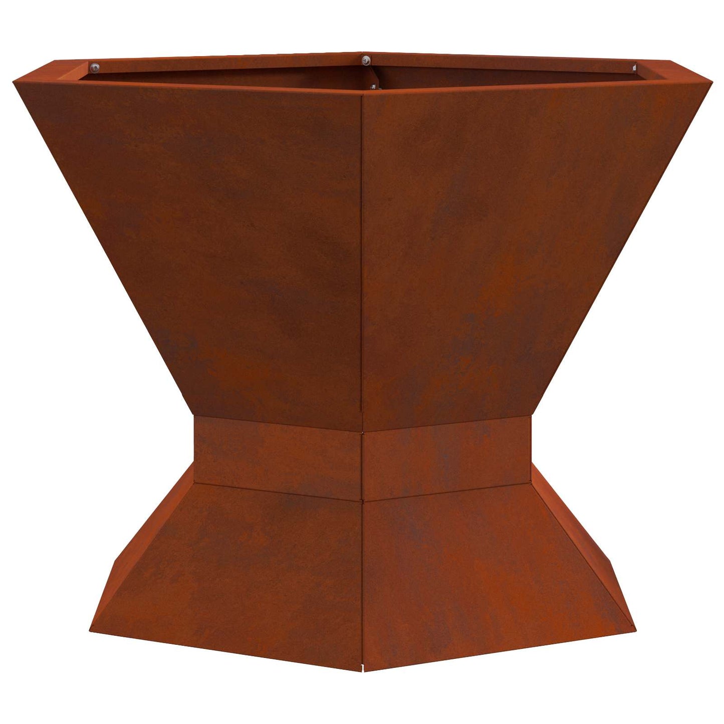 Feuerstelle Schwarz 50 x 50 x 40 cm Stahl