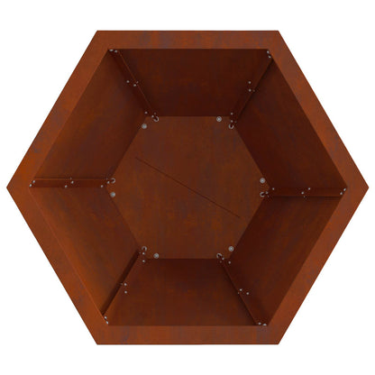 Feuerstelle Schwarz 50 x 50 x 40 cm Stahl