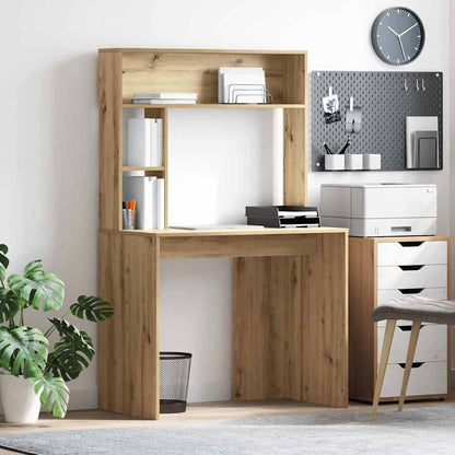 Schreibtisch Artisan-Eiche 91 x 50 x 149 cm Holzwerkstoff