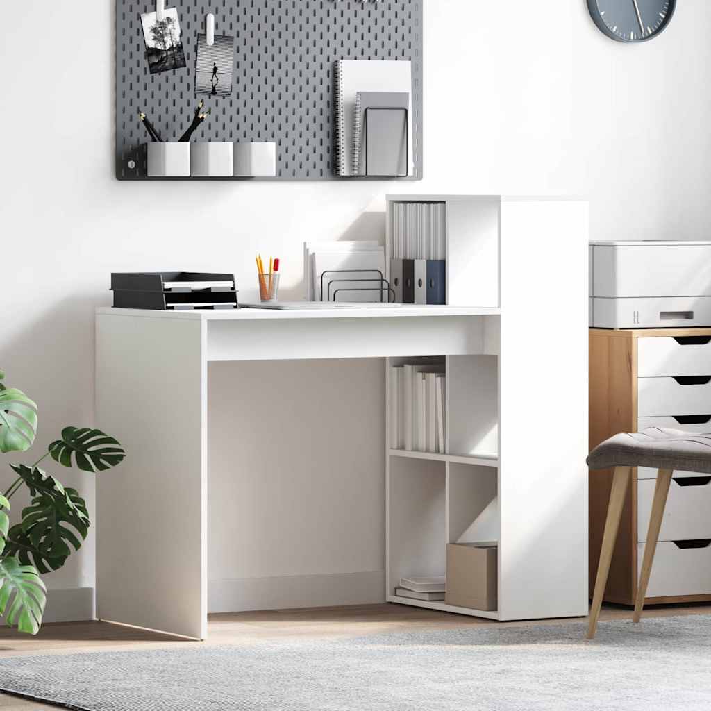 Tisch mit Regal Sonoma Eiche 108 x 55 x 103,5 cm Holzwerkstoff