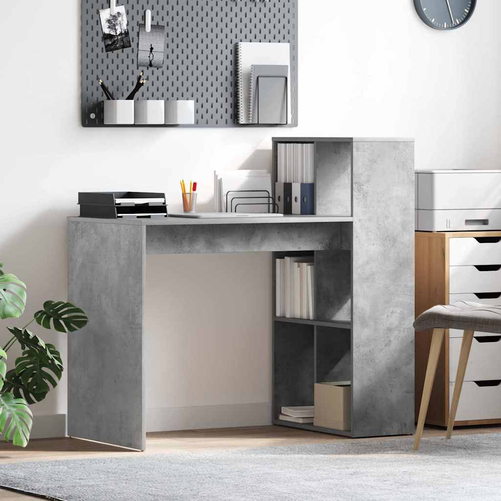 Tisch mit Regal Sonoma Eiche 108 x 55 x 103,5 cm Holzwerkstoff
