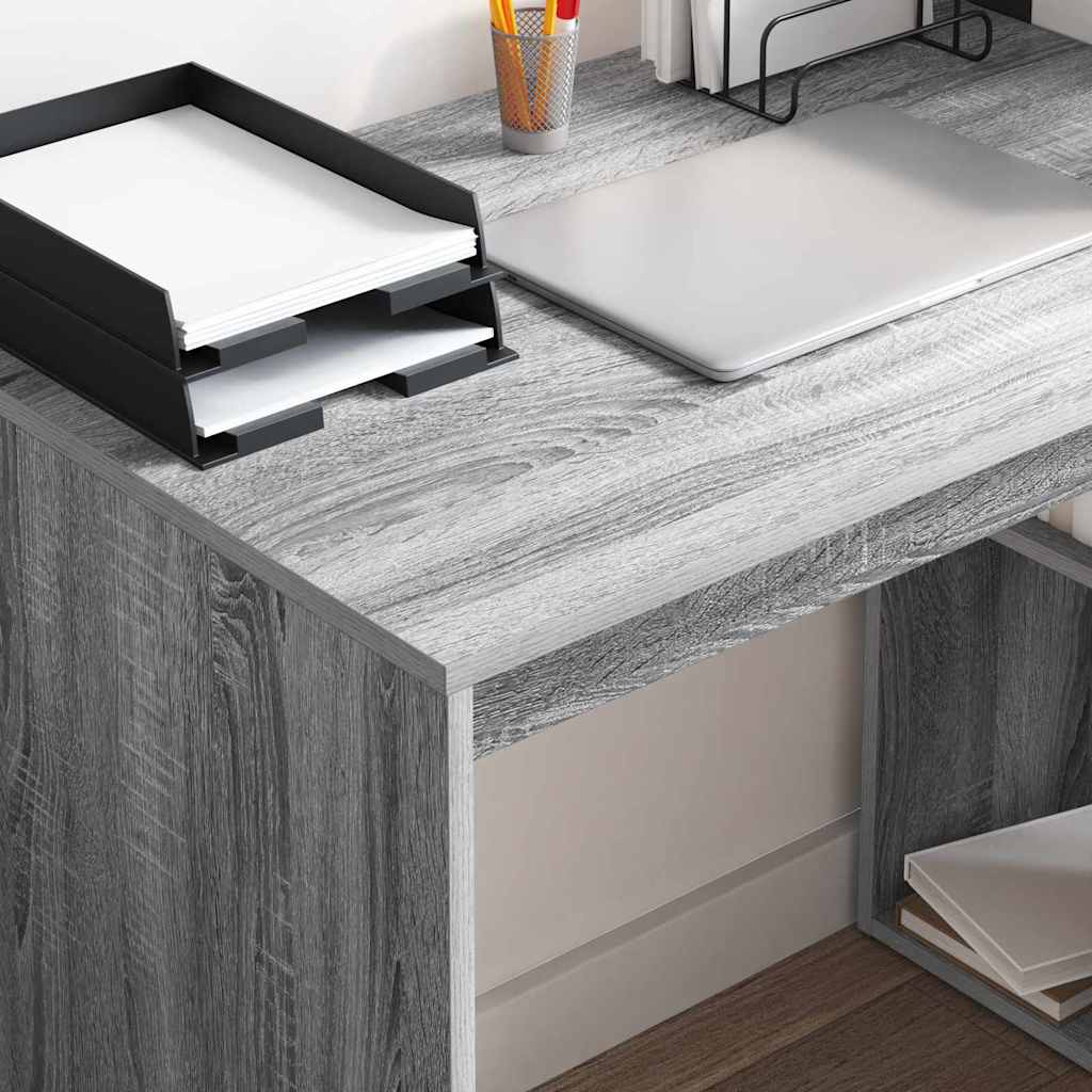 Tisch mit Regal Sonoma Eiche 108 x 55 x 103,5 cm Holzwerkstoff