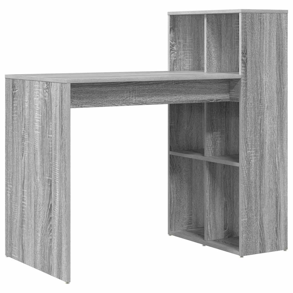 Tisch mit Regal Sonoma Eiche 108 x 55 x 103,5 cm Holzwerkstoff