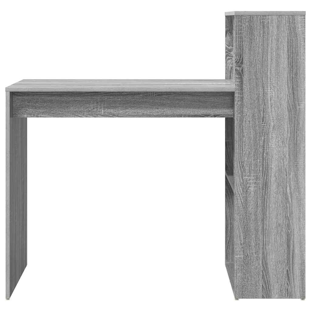 Tisch mit Regal Sonoma Eiche 108 x 55 x 103,5 cm Holzwerkstoff