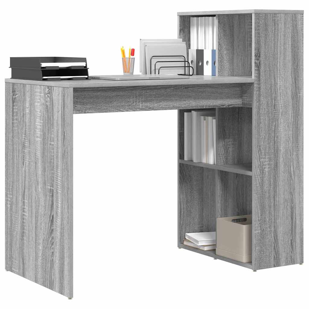 Tisch mit Regal Sonoma Eiche 108 x 55 x 103,5 cm Holzwerkstoff