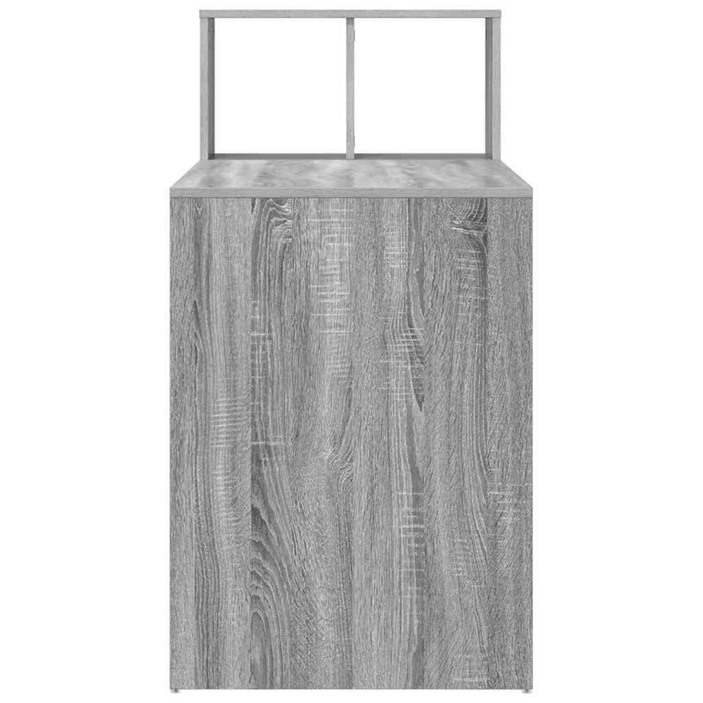 Tisch mit Regal Sonoma Eiche 108 x 55 x 103,5 cm Holzwerkstoff
