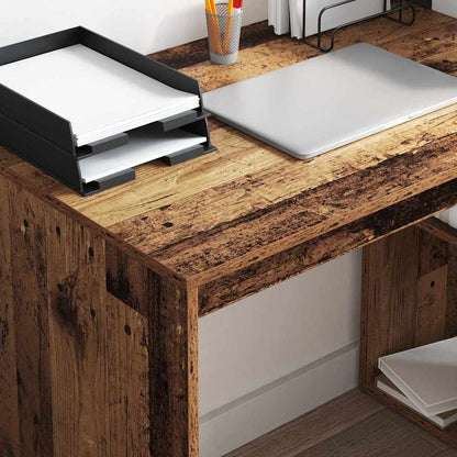 Tisch mit Regal Sonoma Eiche 108 x 55 x 103,5 cm Holzwerkstoff