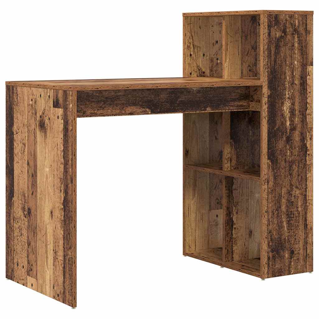 Tisch mit Regal Sonoma Eiche 108 x 55 x 103,5 cm Holzwerkstoff