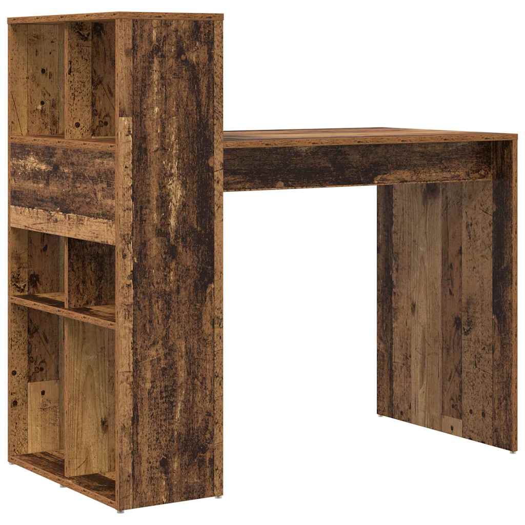 Tisch mit Regal Sonoma Eiche 108 x 55 x 103,5 cm Holzwerkstoff