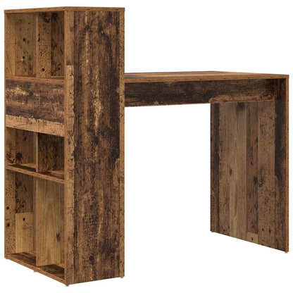 Tisch mit Regal Sonoma Eiche 108 x 55 x 103,5 cm Holzwerkstoff